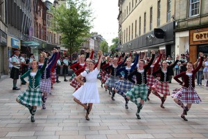 Schottische Folklore in Stirling, Foto © hmg 2012