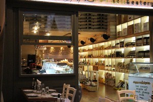 Blick in die deli&eatery in Heraklion