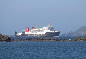 Calmac Ferries bietet einen sehr guten Service