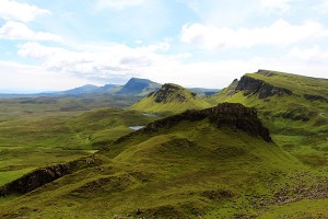 Das atemberaubendes Panorama unserer Inseltour 2014 erlebten wir auf Skye