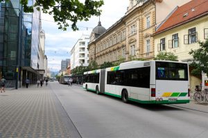 Elektrobusse in Ljubljana