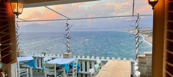 Gastrotipp: Fisch Taverna Vrachos (nahe Pitsidia), Kreta