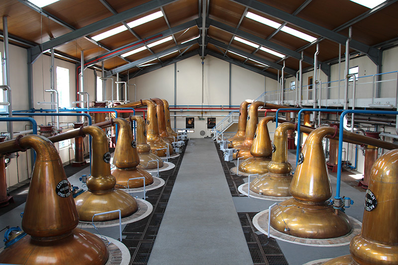 Whisky Distilleries in Schottland