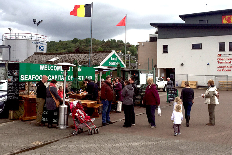 Local Seafood: Eine Imbissbude in Oban schlägt alle
