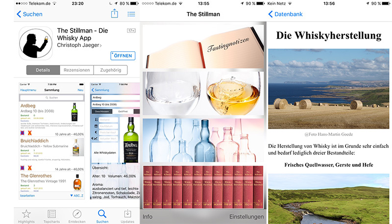 The Stillman – Die Whisky App