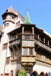 das Pfisterhaus in Colmar wurde 1537 erbaut