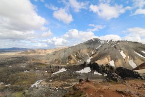 Wandergebiet Landmannalaugar auf Island - den Vulkanen verdankt diese Region ihren besonderen Charme