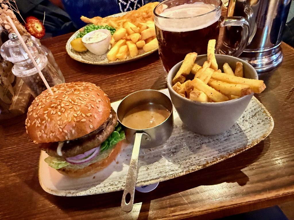 Der "Balmoral Burger" mit Haggis - ein wahrer Genuss! (Foto 2026)