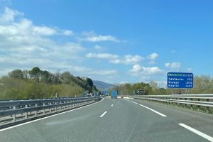 Autobahn in Spanien