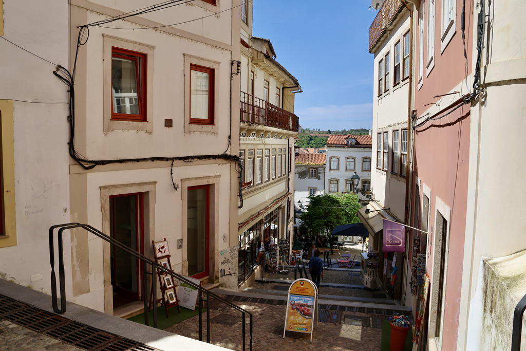 in der Rua Quebra Costas von Coimbra, Foto GOEDE