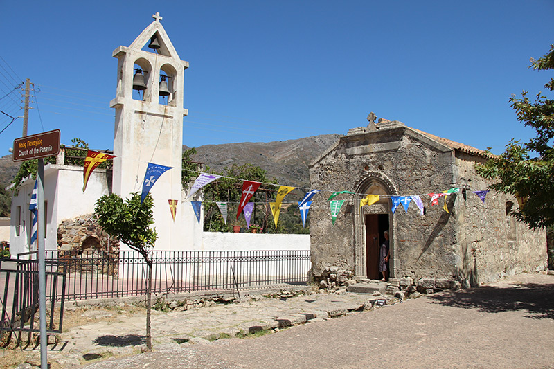 Die "Church of Panayia" in Thronos