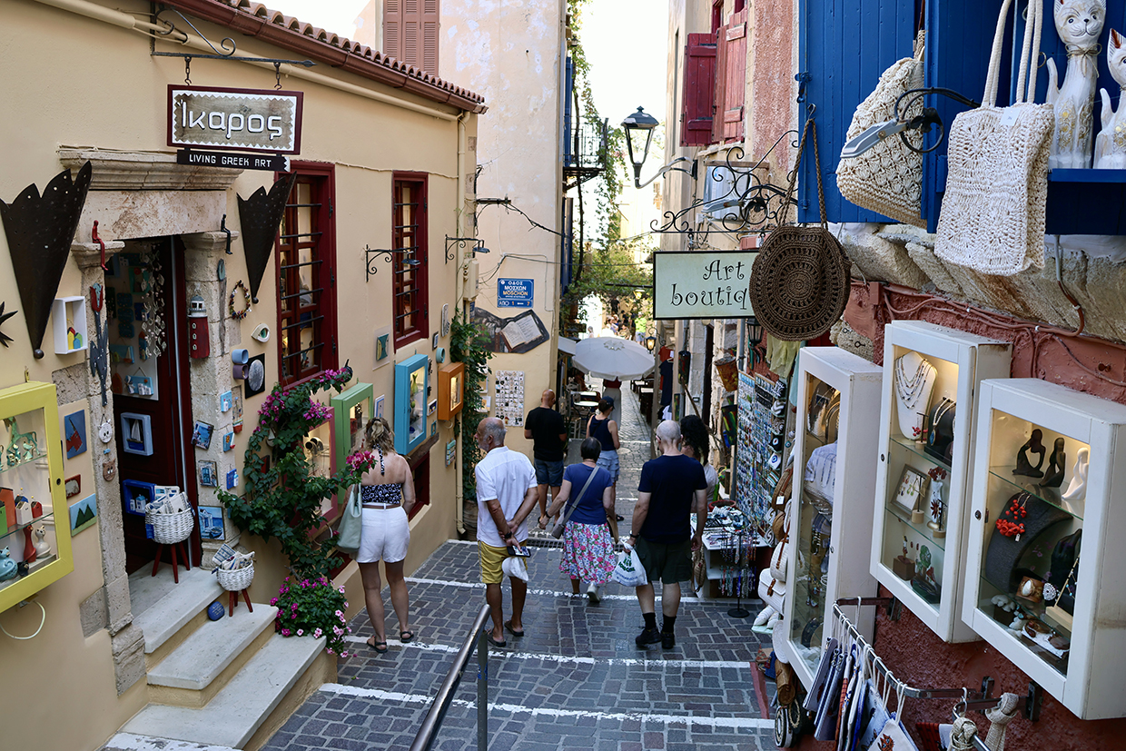 In der Old Town von Chania © Foto 2025 Hans-Martin Goede