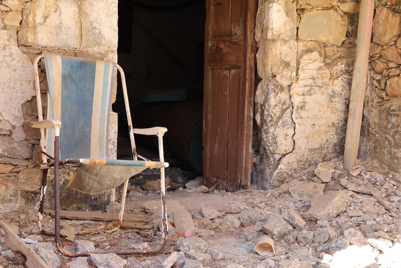 ACHLADA - ein „Lost Place“ bzw. das „Geisterdorf“ von Kreta, Foto © Hans-Martin Goede