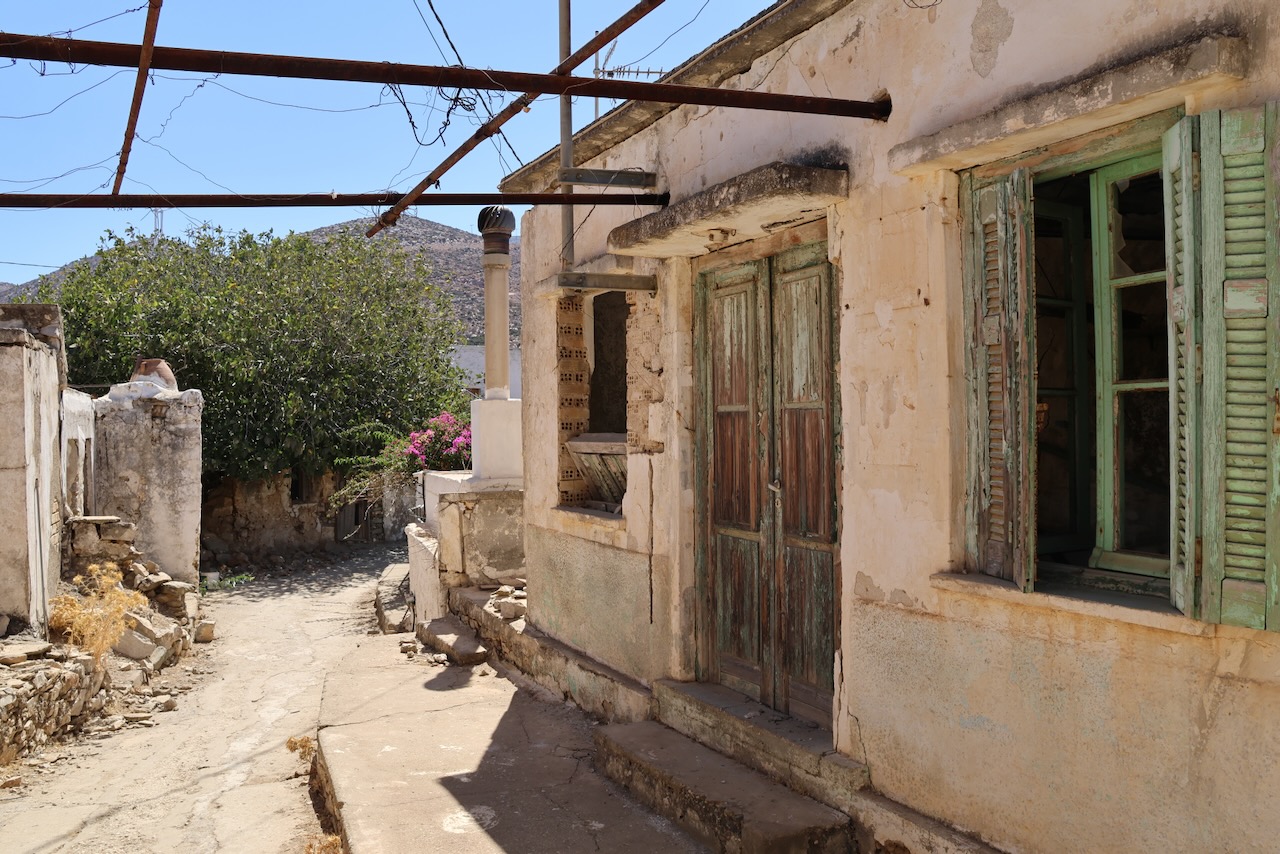 ACHLADA - ein „Lost Place“ bzw. das „Geisterdorf“ von Kreta, Foto © Hans-Martin Goede