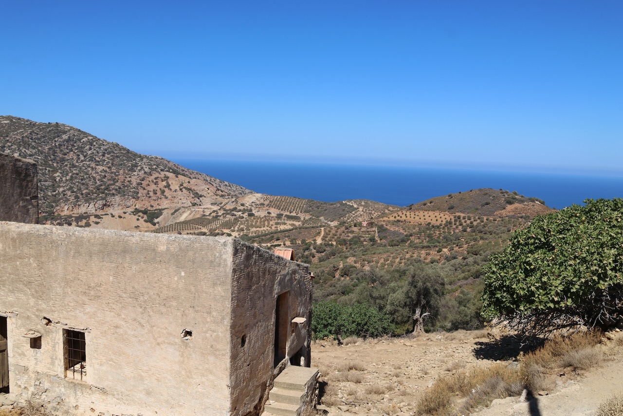 ACHLADA - ein „Lost Place“ bzw. das „Geisterdorf“ von Kreta, Foto © Hans-Martin Goede