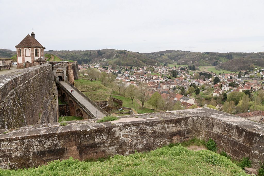 Die Zitadelle von Bitche in Lothringen. Foto Hans-Martin Goede