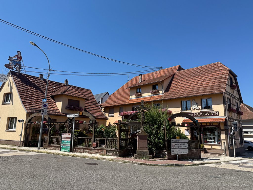 die Poterie Hausswirth im Herzen von Soufflenheim, Foto GOEDE