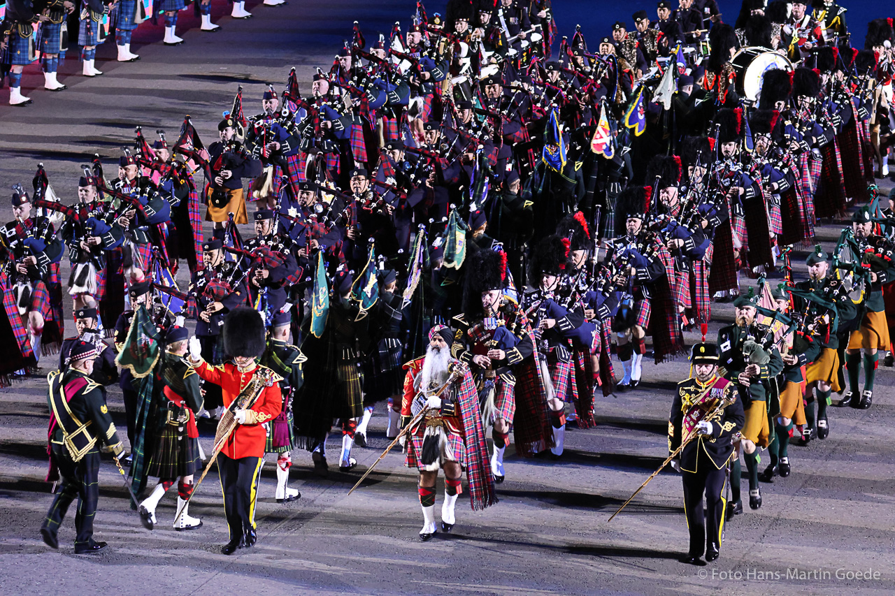 "A CALL TO GATHER" - The Royal Edinburgh Military Tattoo 2026, Foto © Hans-Martin Goede