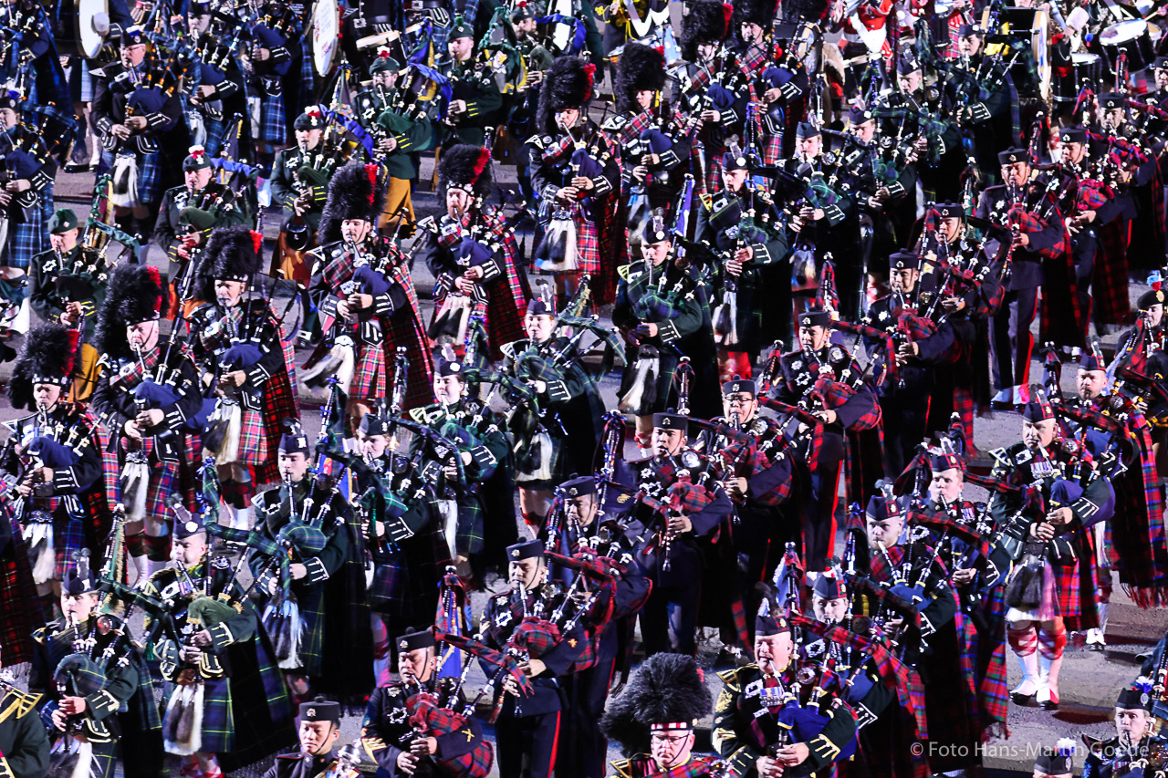 "A CALL TO GATHER" - The Royal Edinburgh Military Tattoo 2026, Foto © Hans-Martin Goede