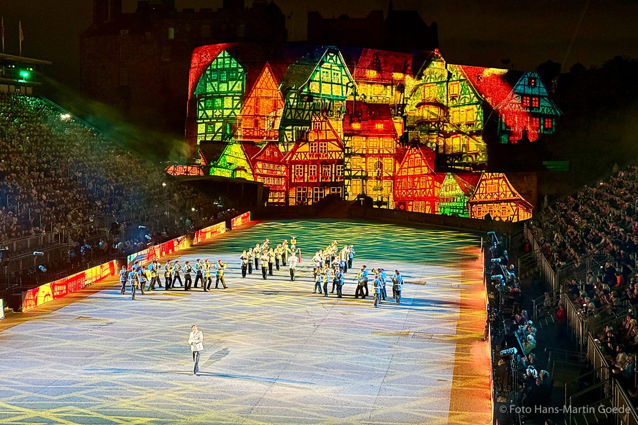 "A CALL TO GATHER" - The Royal Edinburgh Military Tattoo 2026, Foto © Hans-Martin Goede