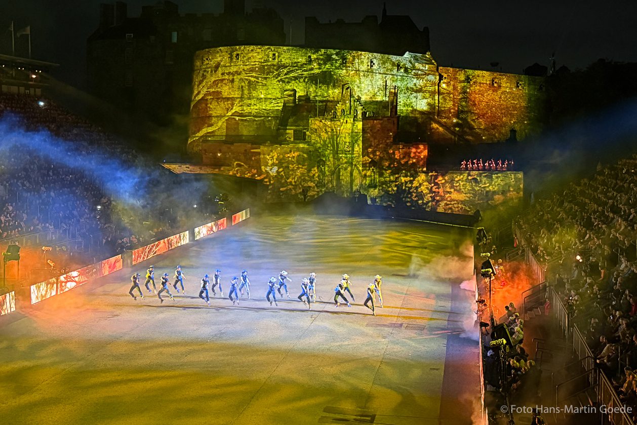 "A CALL TO GATHER" - The Royal Edinburgh Military Tattoo 2026, Foto © Hans-Martin Goede