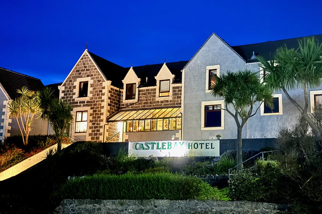 Castlebay Hotel und Restaurant auf Barra, Foto GOEDE